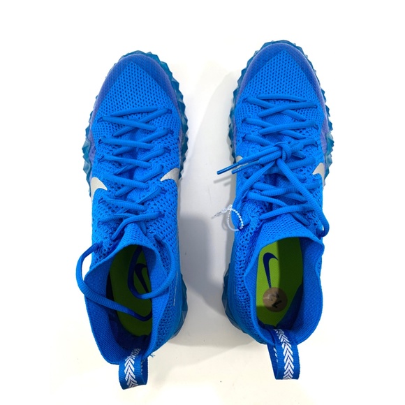Nike Alpha Sensory Turf Men's Blue Football Shoes - Picture 4 of 7